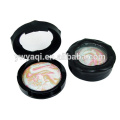 Yaqi Cosmetics Baked powder with black round powder containers